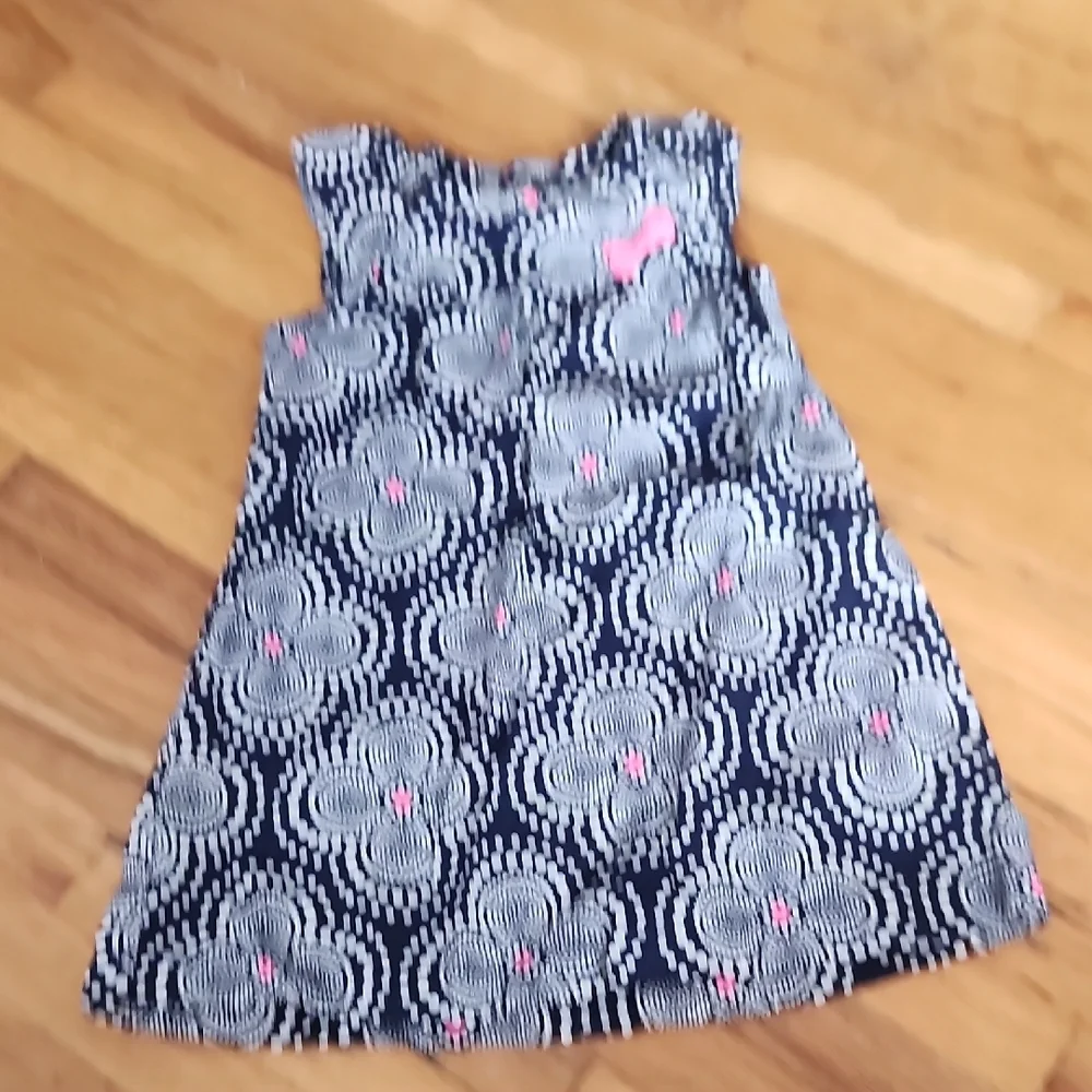 Puma Navy and White Patterned Dress - Picture 3 of 4